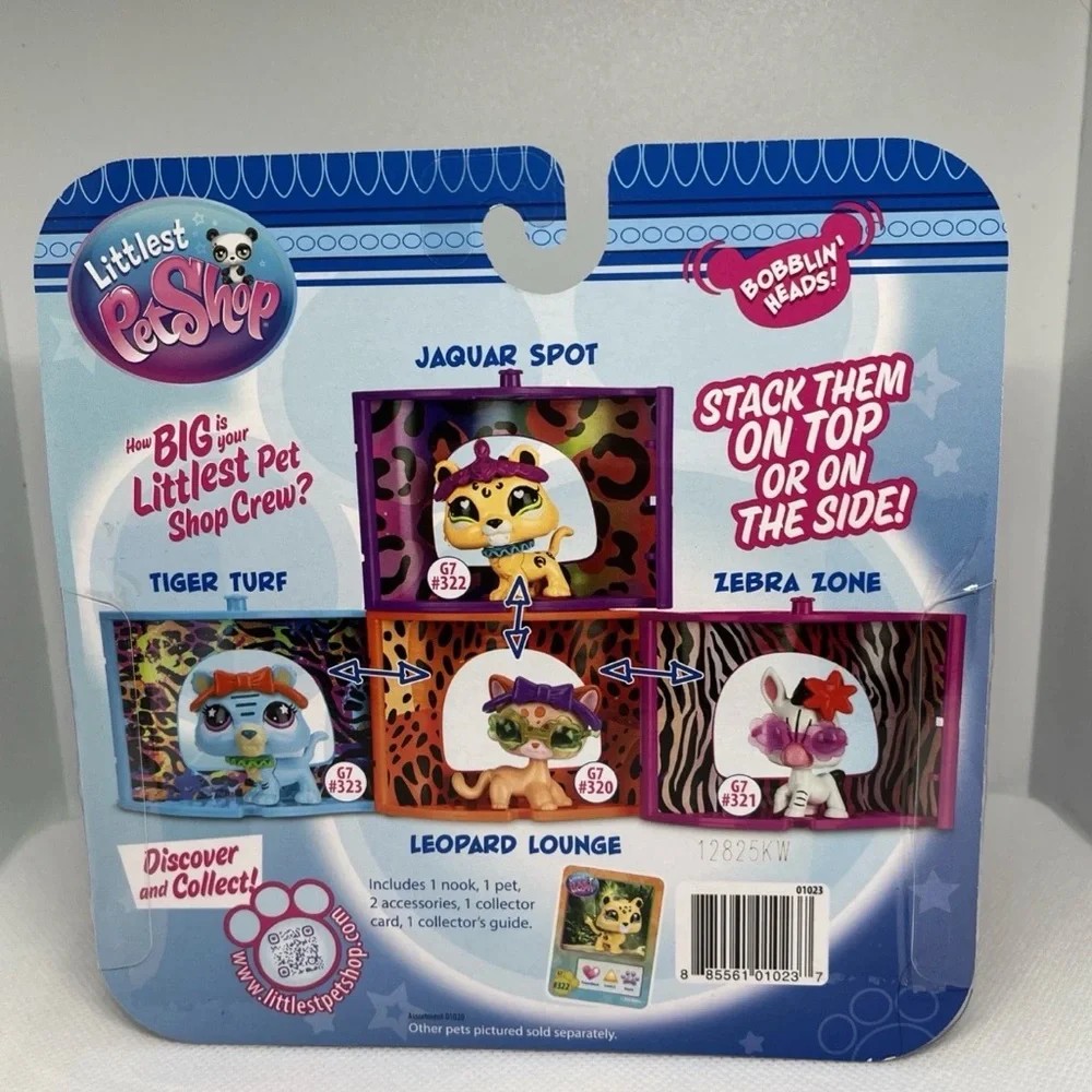 Littlest Pet Shop Pet Nook Animal Print Jaquar Spot G7 #322